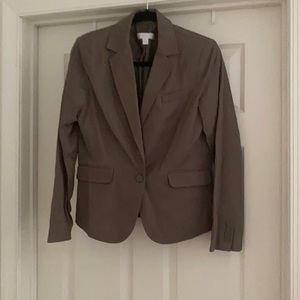 Brown blazer